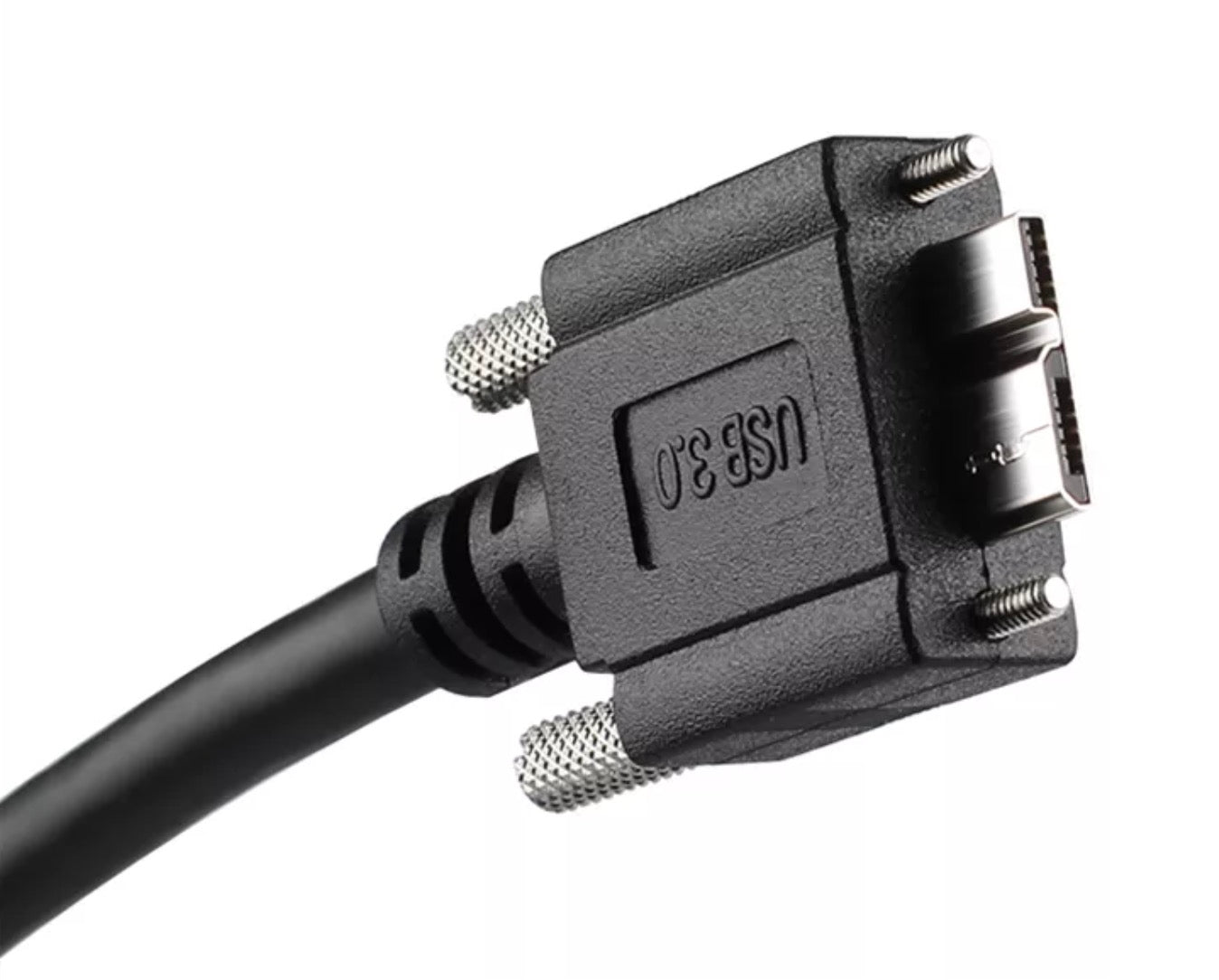Industrial USB 3.0 Micro-B secure connection cable