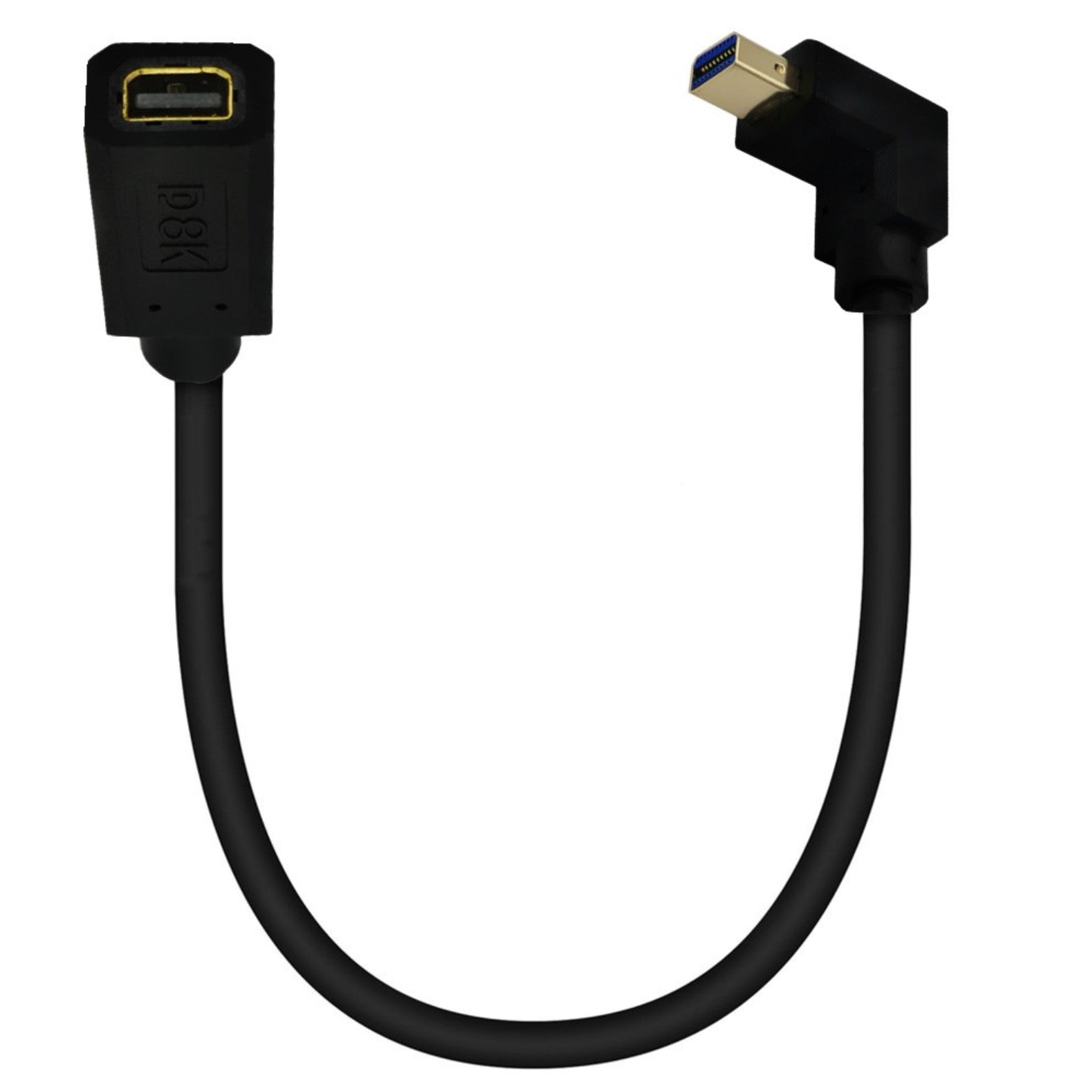Mini DisplayPort 8K extension cable 0.3m