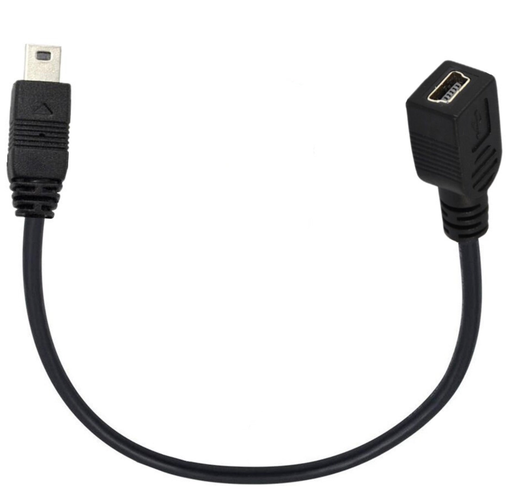 Mini USB Type-B female extension lead for cameras and GPS device