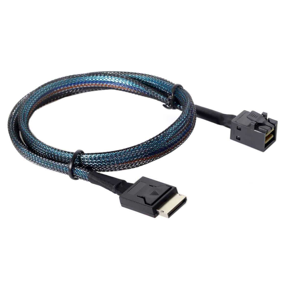OCuLink PCIe storage cable connector close-up