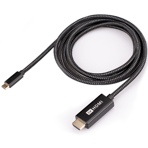 USB-C to HDMI 2.1 8K PC Laptop TV Monitor Video Cable 2m