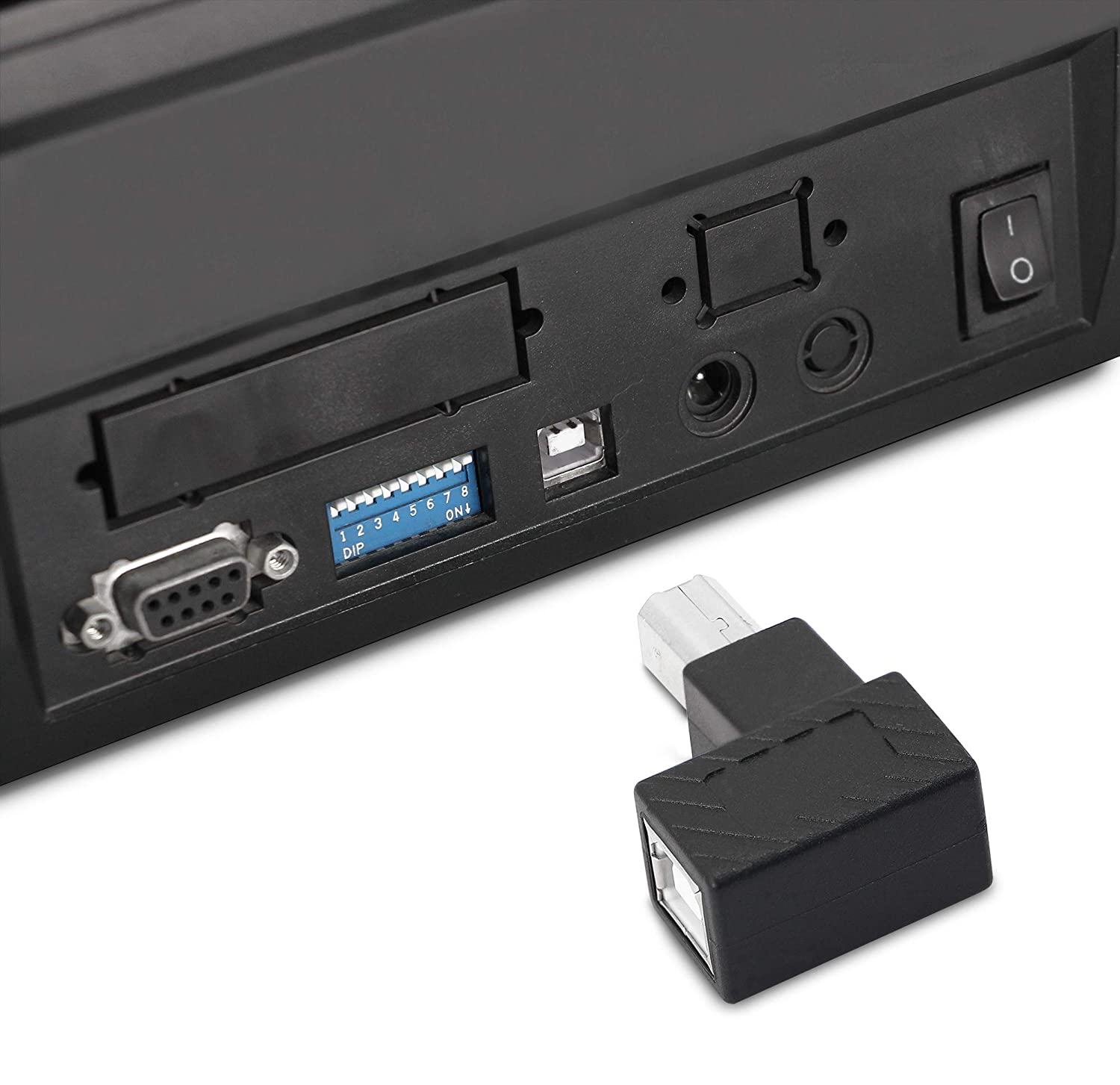 Printer USB Type B extension angle adapter3