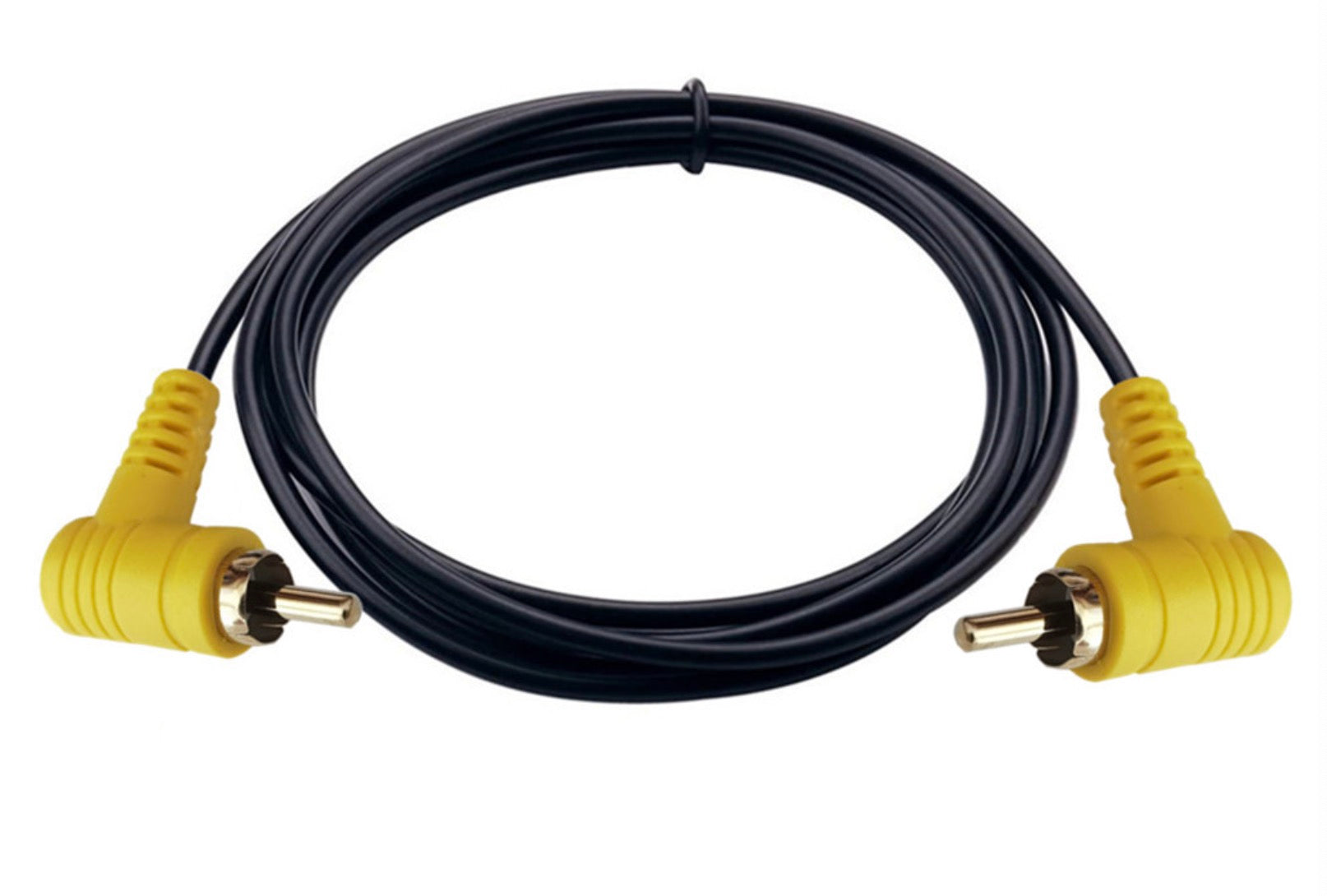 RCA angled male to male composite video cable