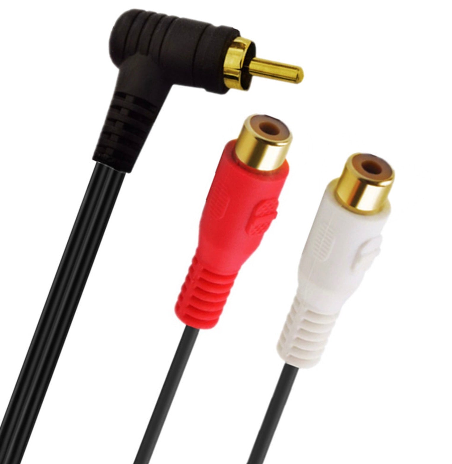 RCA extension Y cable for amplifier and subwoofer