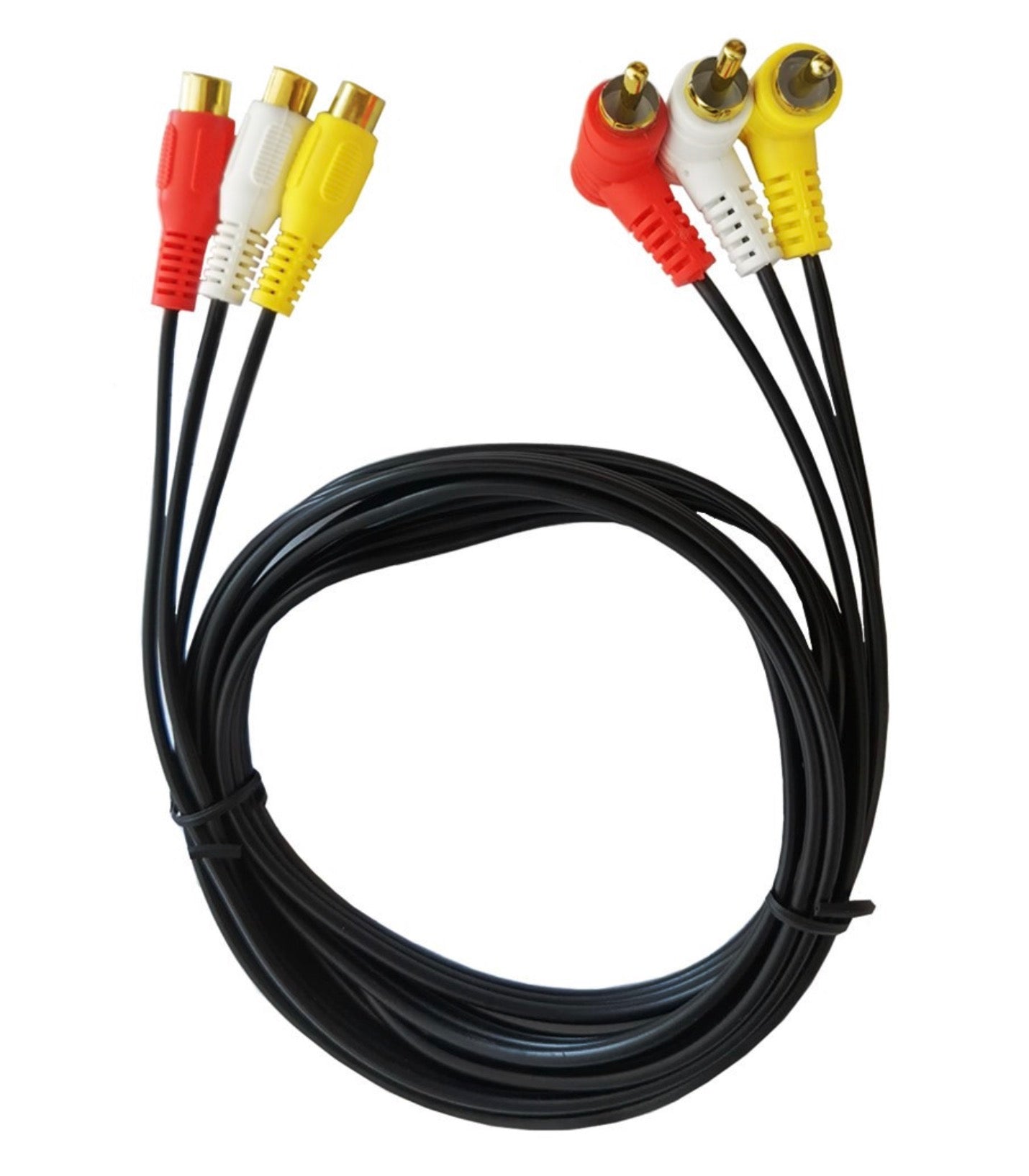 RCA red white yellow extension cable for set top box