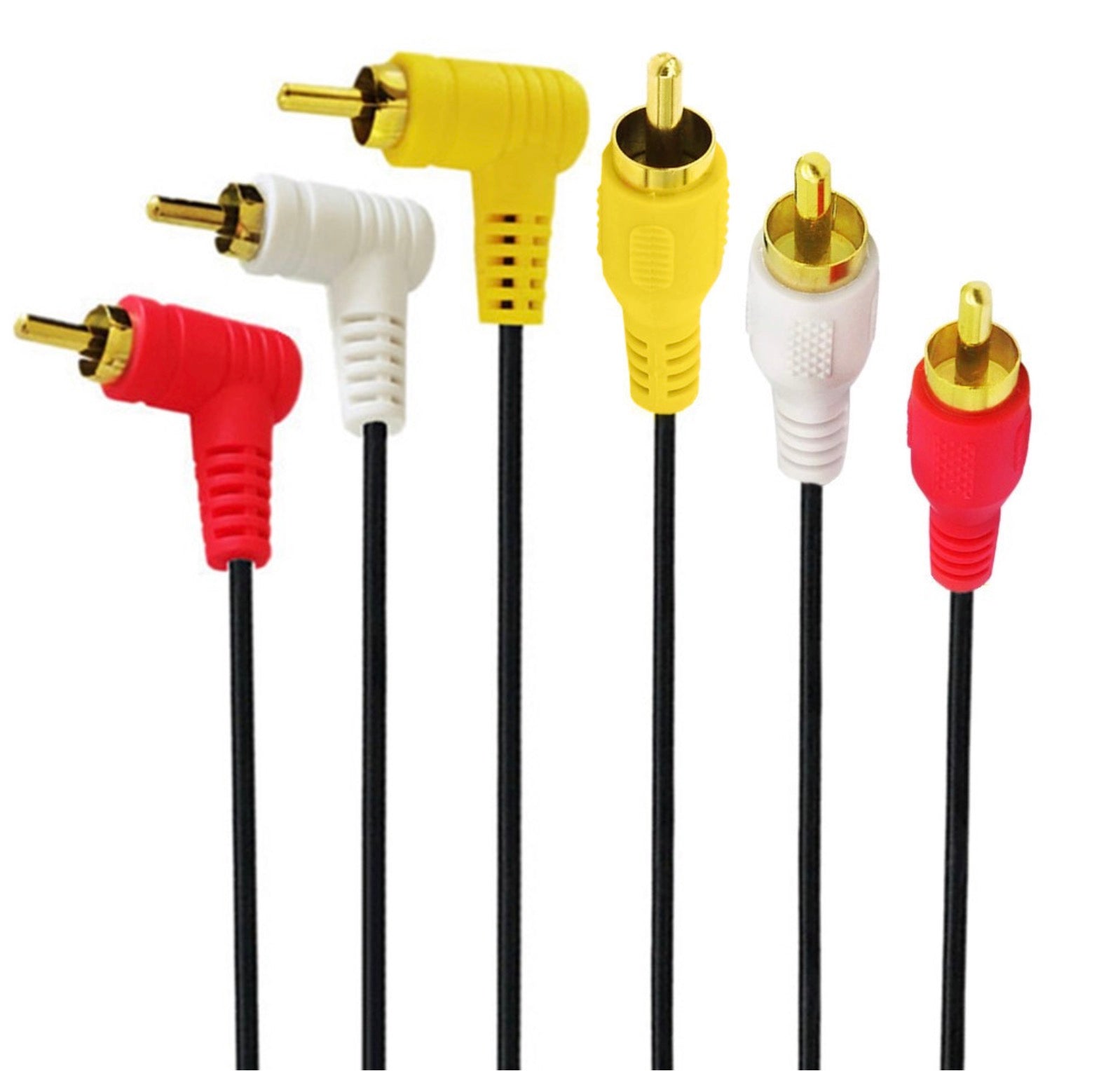 	Red white yellow RCA cable for TV and DVD