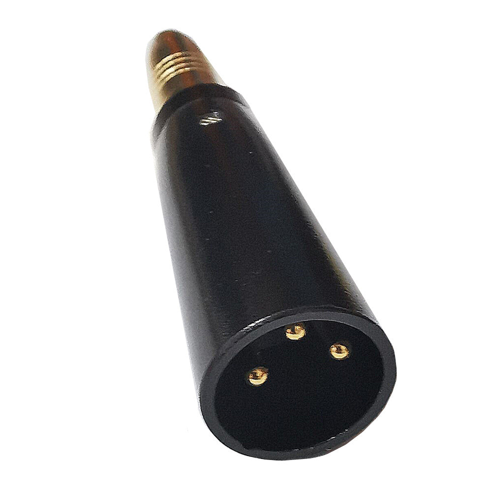 XLR 3-Pin Male to 1/4" 6.35mm Female Jack Socket Microphone Audio Adapter