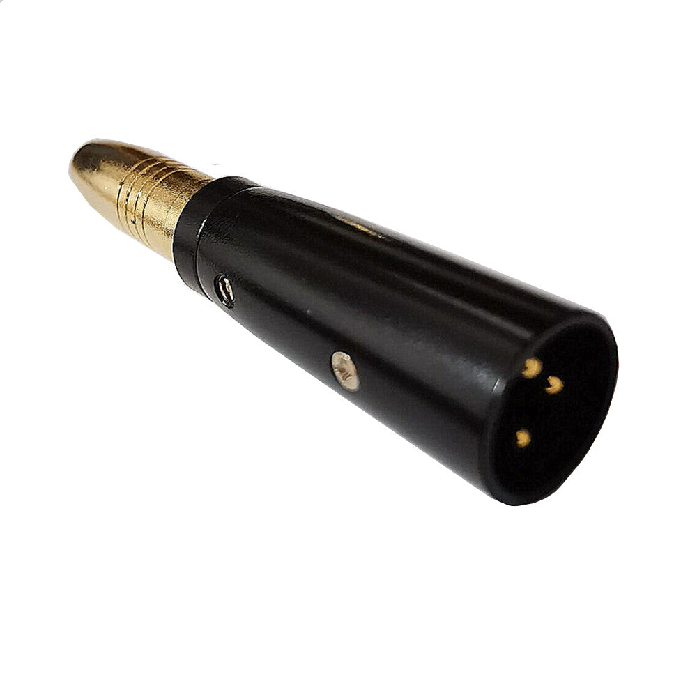 XLR 3-Pin Male to 1/4" 6.35mm Female Jack Socket Microphone Audio Adapter