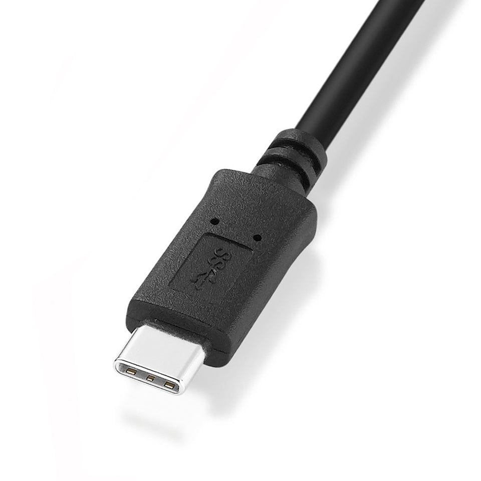 USB 3.0 Type A Male to USB C Male Data + USB 2.0 Power Charge Cable Y Splitter