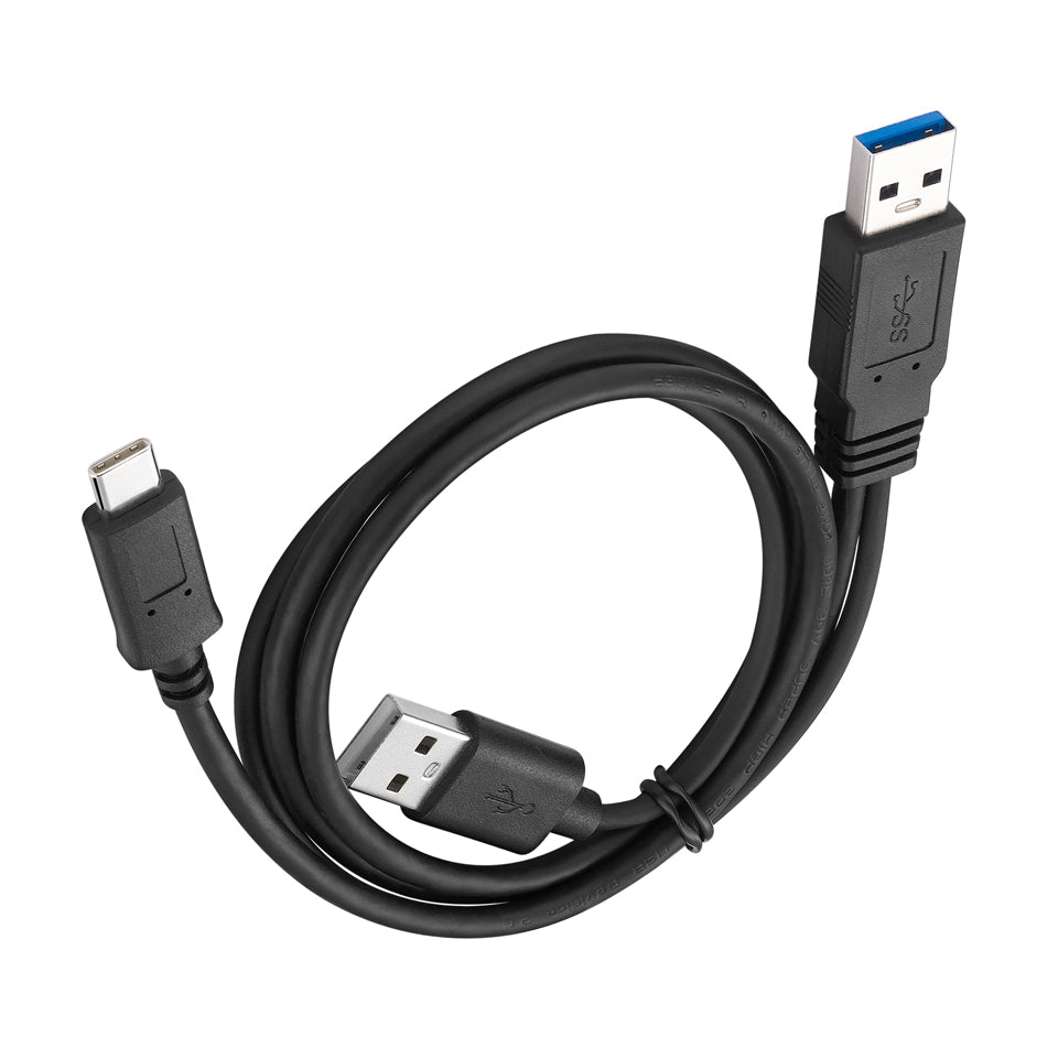 USB 3.0 Type A Male to USB C Male Data + USB 2.0 Power Charge Cable Y Splitter