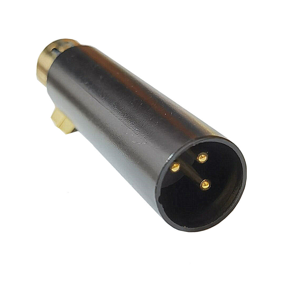 XLR 3-Pin Male to 3-Pin XLR Female Gender Changer Mic Barrel Extension Adapter