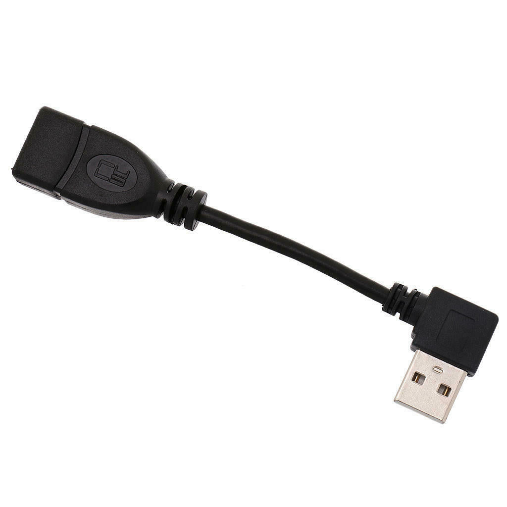 Short USB-A extension cable for compact setups