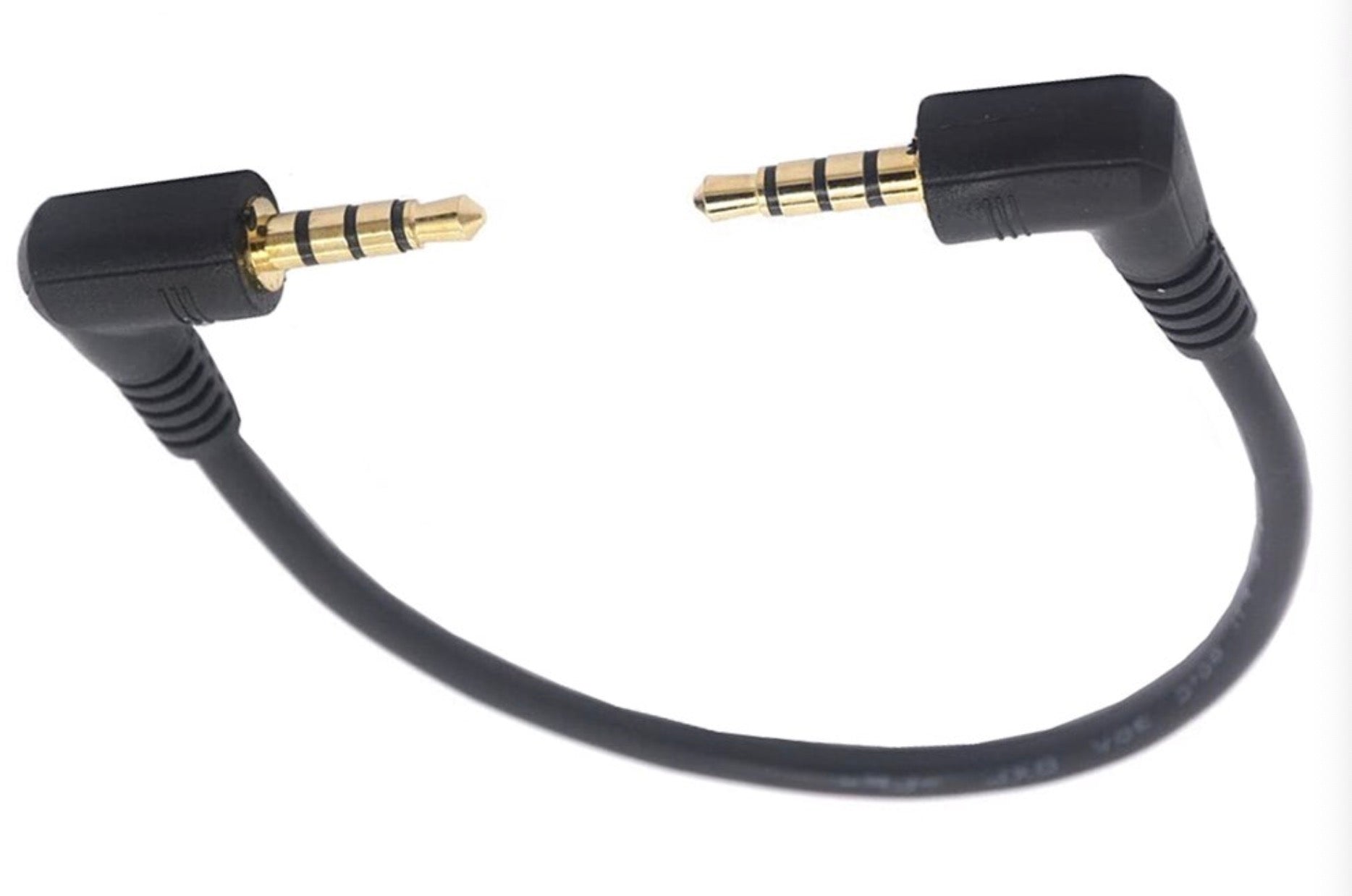 TRRS headset cable for smartphone and laptop
