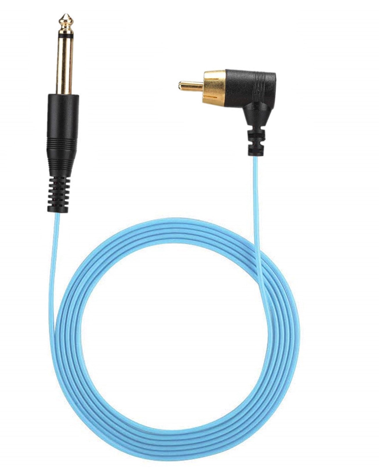 Tattoo power cable 6.35mm mono to RCA
