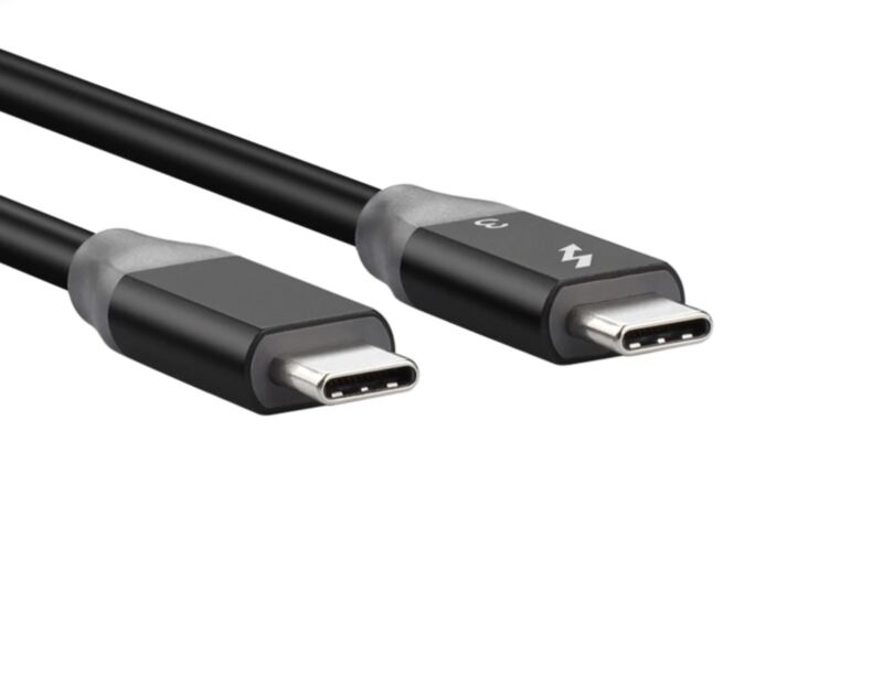 USB-C Thunderbolt 3 100W PD Cable 5K 60Hz 40Gbps