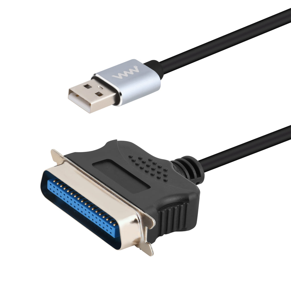 Parallel 36 Pin Cable USB-A to DB36 Parallel Printer Cable — 1.5m