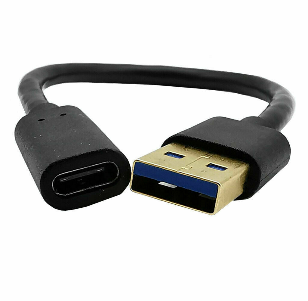 USB-A to USB-C data-only cable