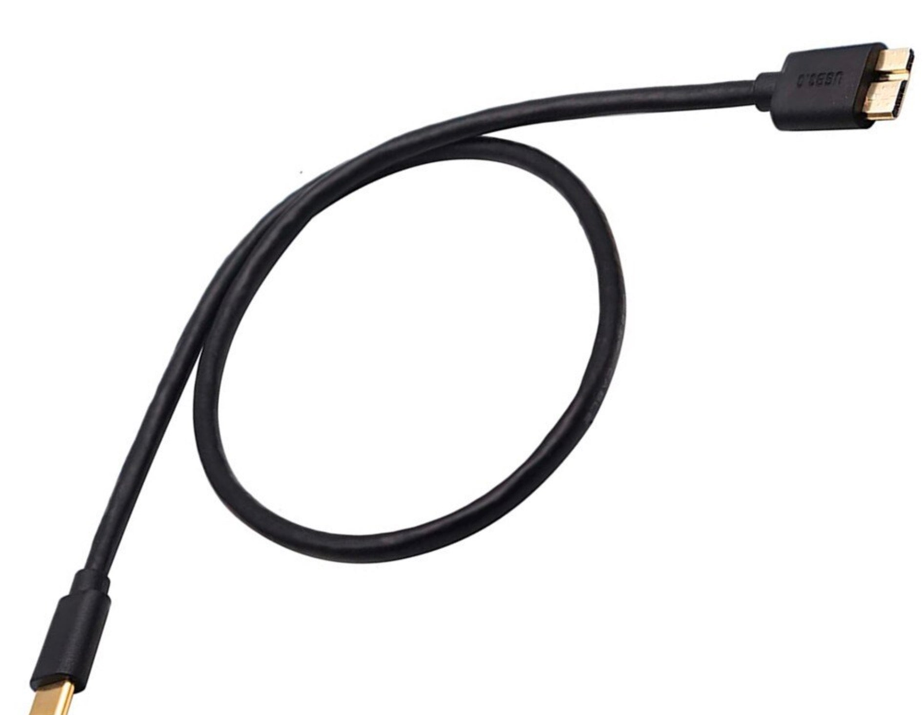 USB C data cable with Micro-B connector for USB 3.0 HDD enclosures.