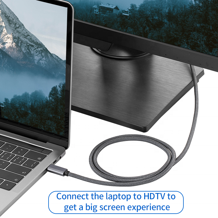 USB-C to HDMI cable for MacBook iPad Pro Chromebook