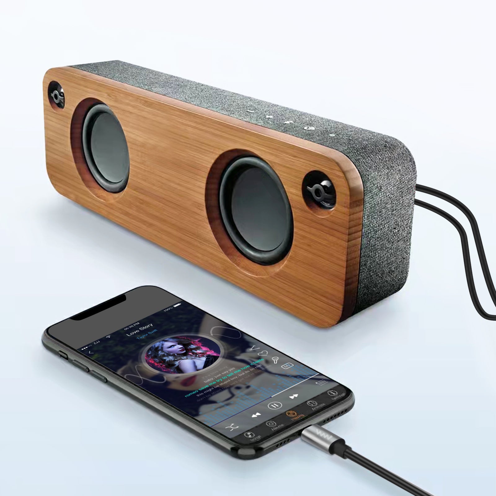  USB-C to RCA converter cable for Hi-Fi and amplifier