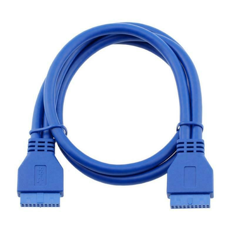 USB 3.0 internal 20-pin female connector close-up