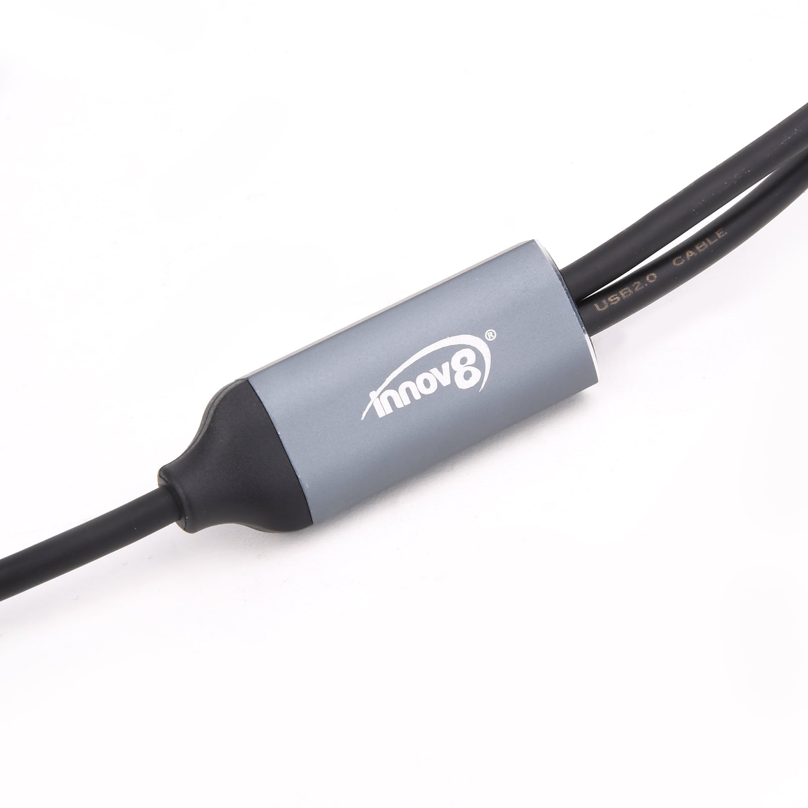 USB A male to two Micro USB male splitter lead