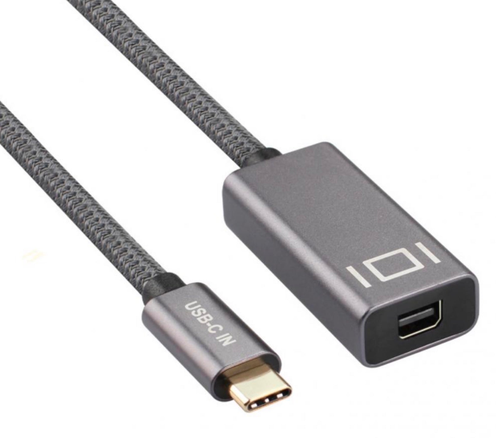 USB C to Mini DisplayPort female video adapter