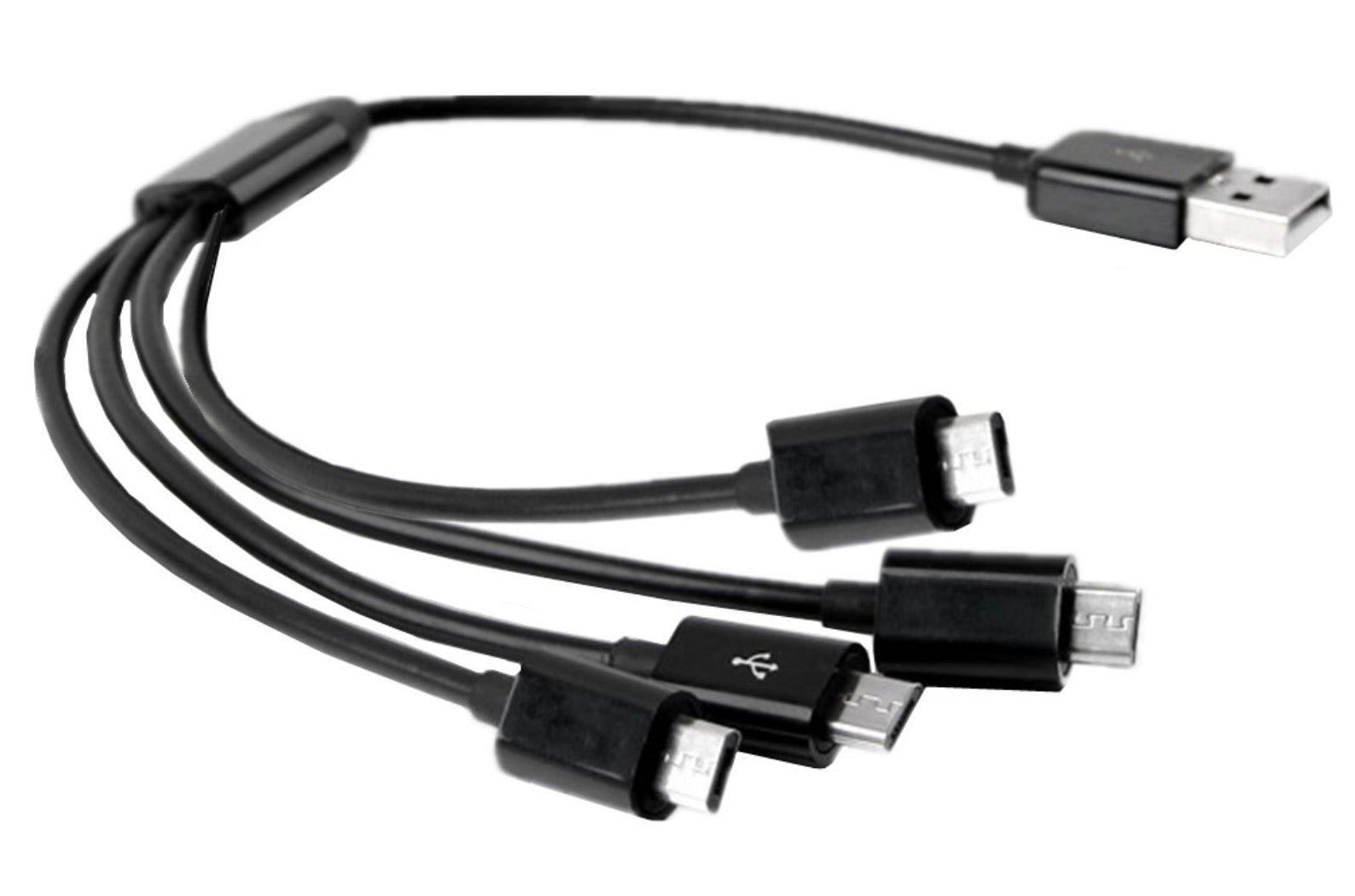 USB splitter cable for charging multiple Micro-USB device
