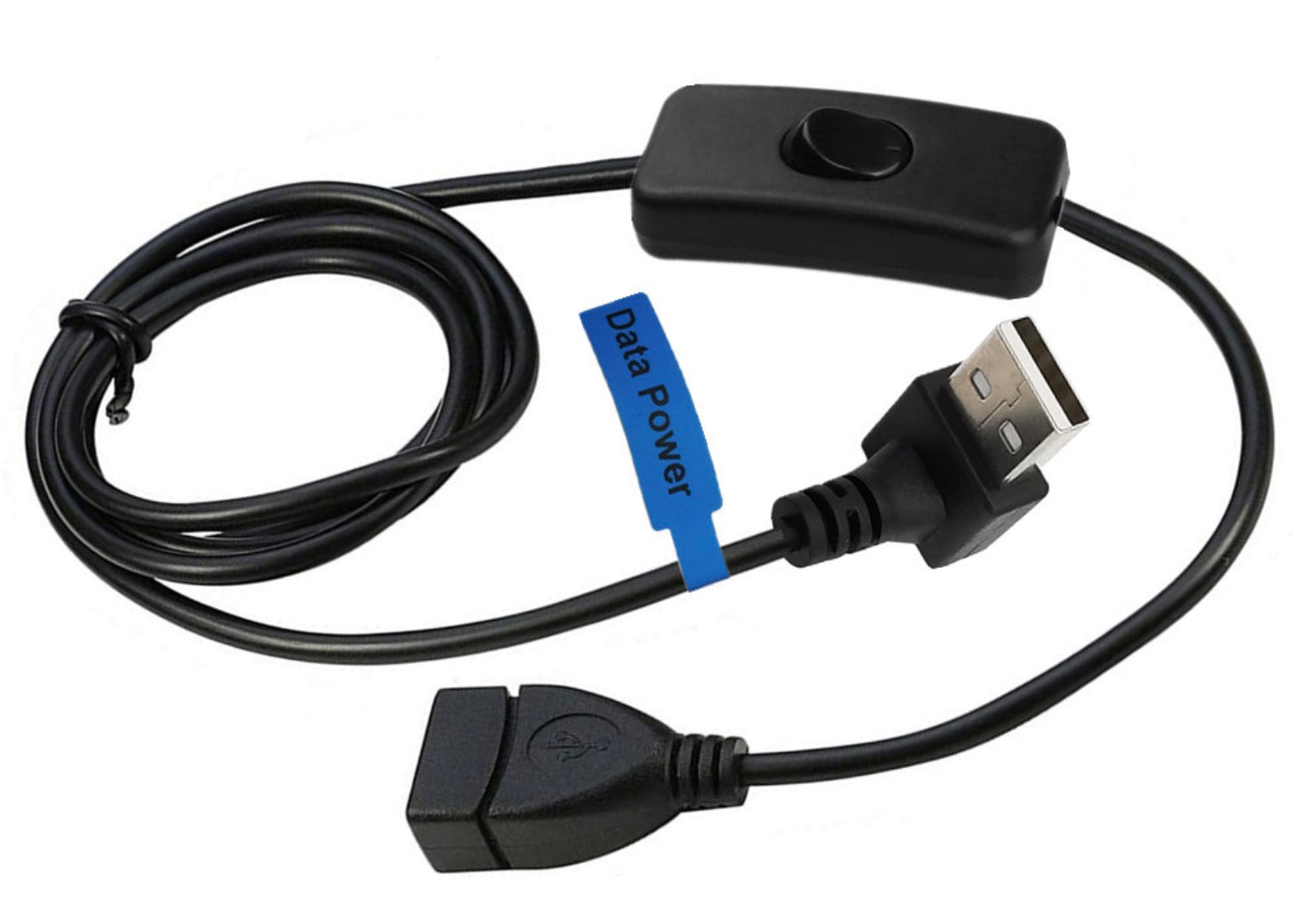 USB power switch extension cable for Raspberry Pi