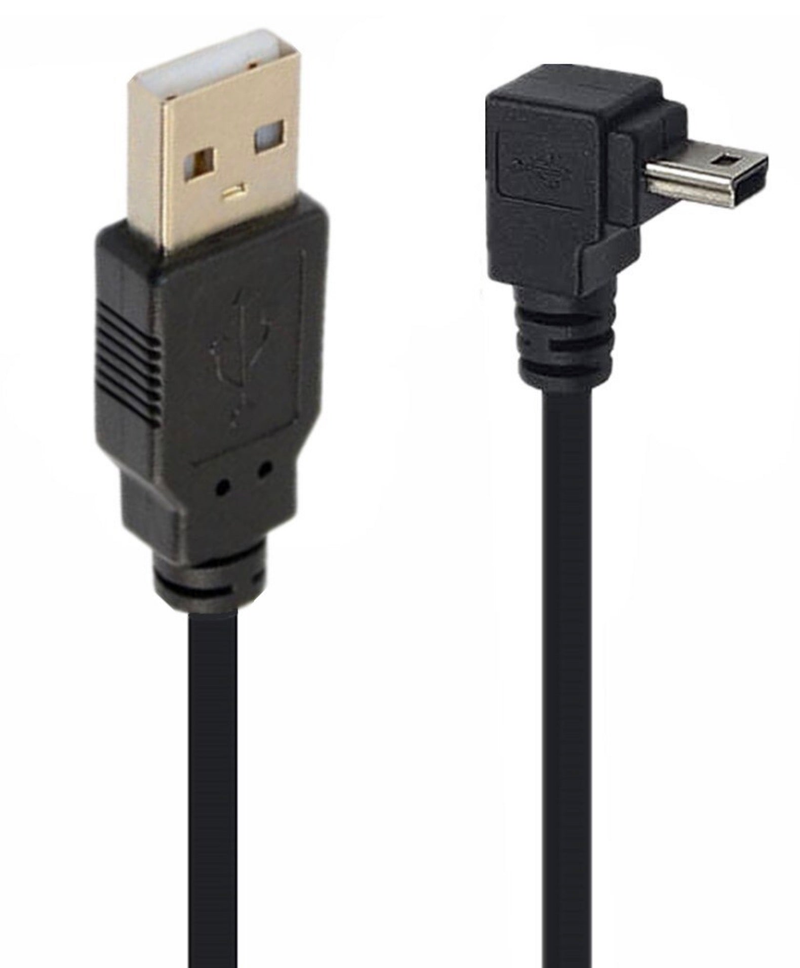 USB 2.0 Type A to Mini B Data Sync & Charging Cable 0.25m