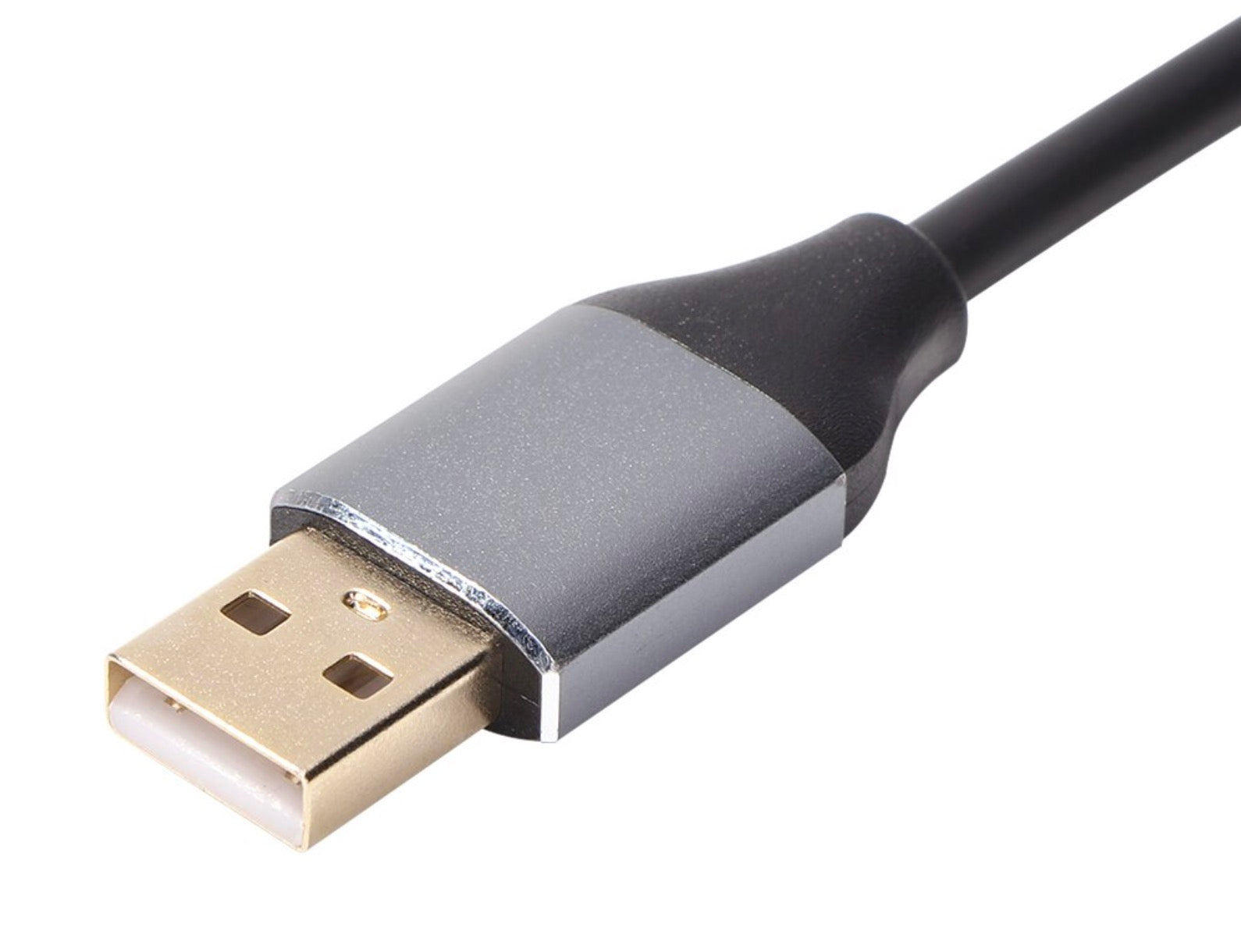 USB 2.0 Male to Dual Female Charging Data Y Splitter Cable 0.3m