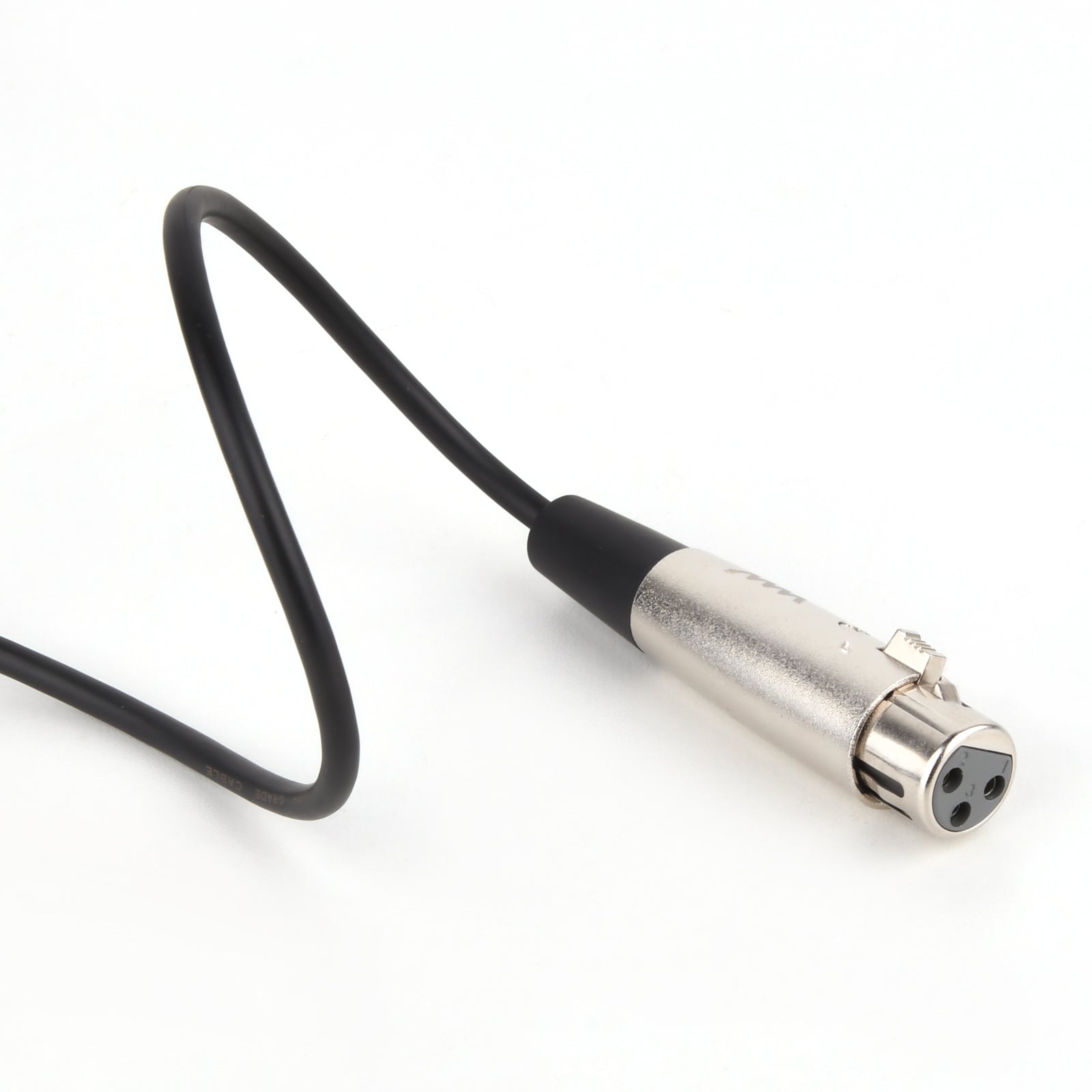 Y splitter cable connected to mixer and amplifier 