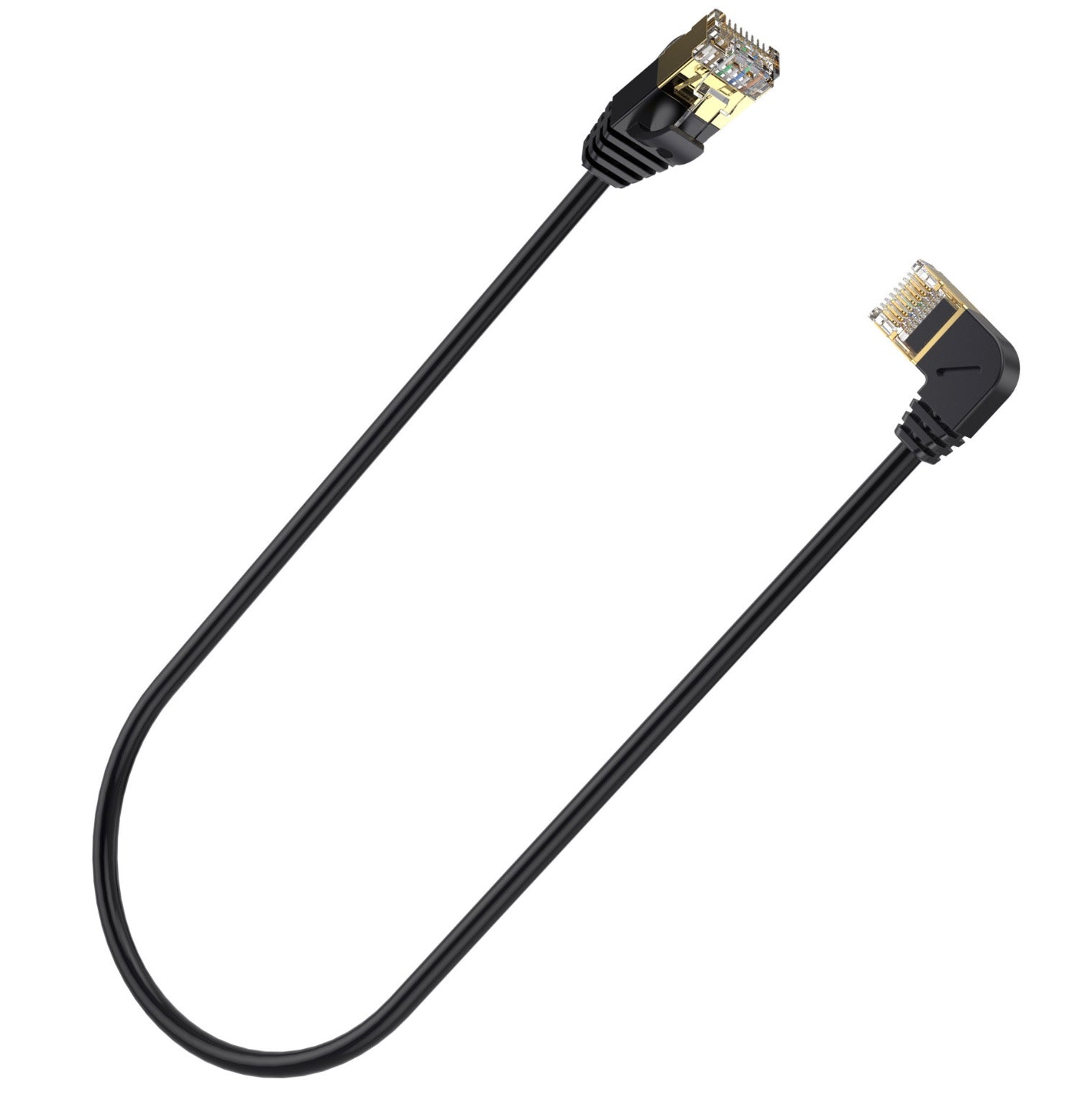 Flexible CAT8 RJ45 Ethernet cable for high-speed wired network connections