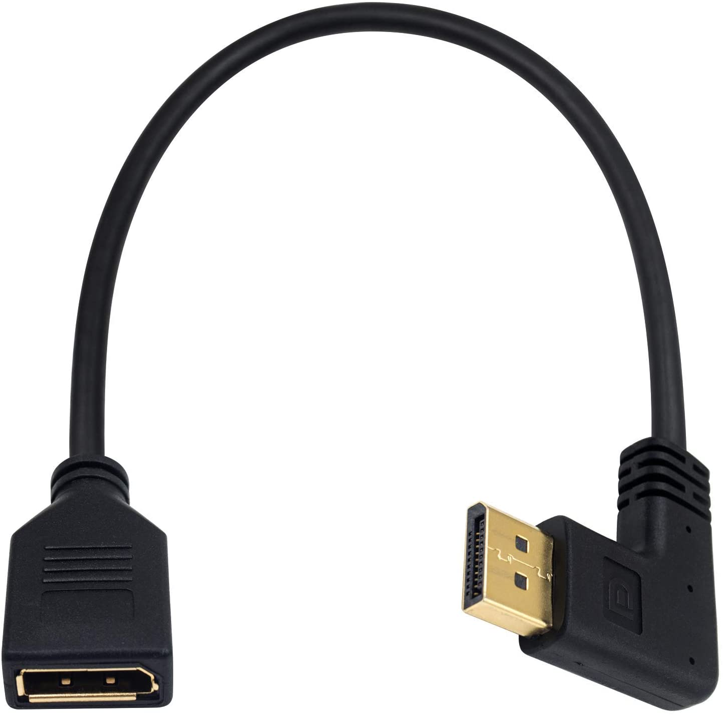 DisplayPort Male to Female Extension Cable 0.3m