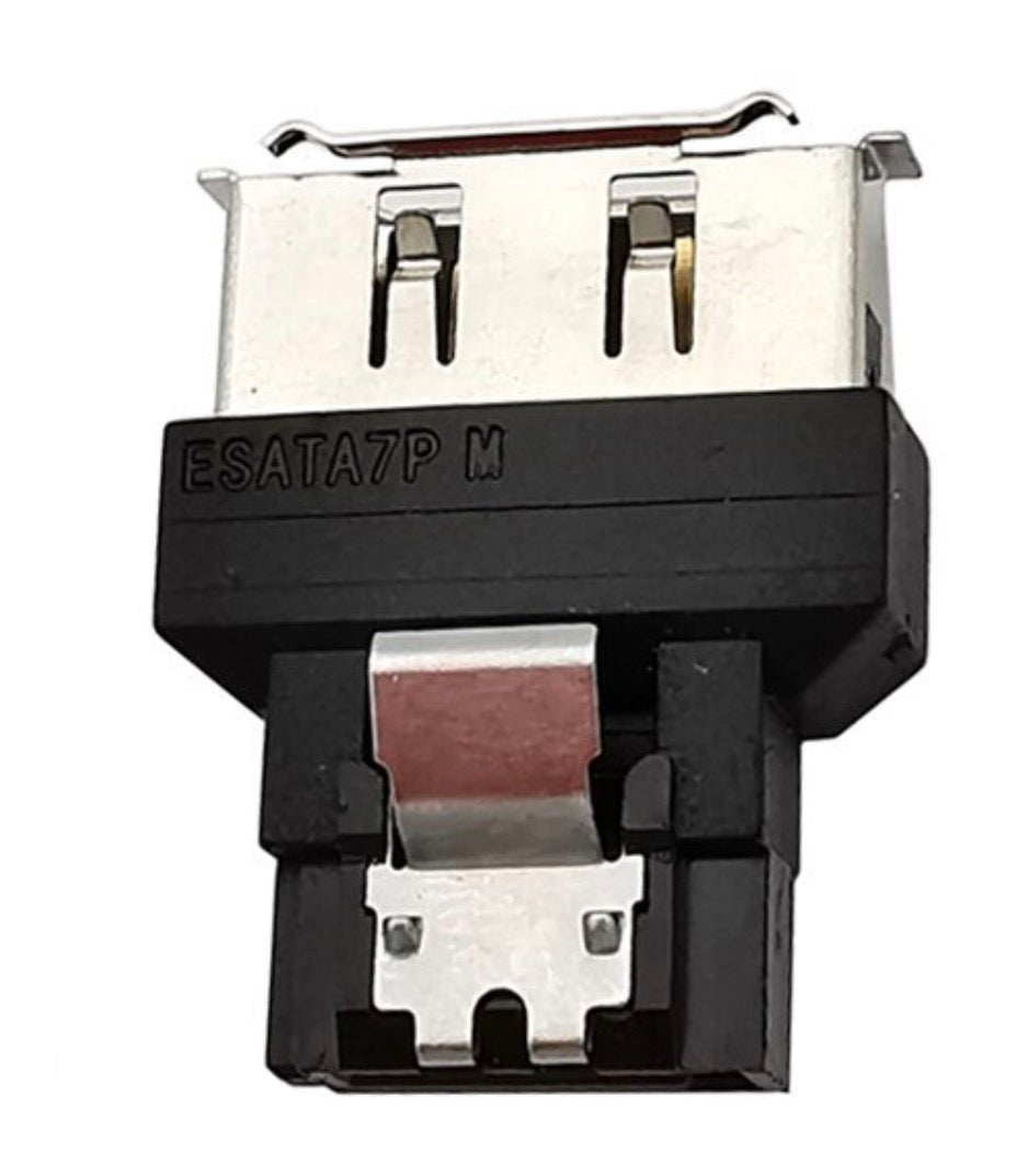 eSATA male to SATA female adapter 