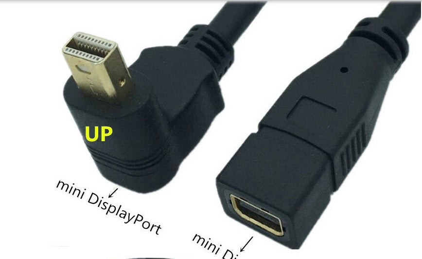 Mini DisplayPort 1.2 Male to Female Extension 4K Video Cable (0.3m)