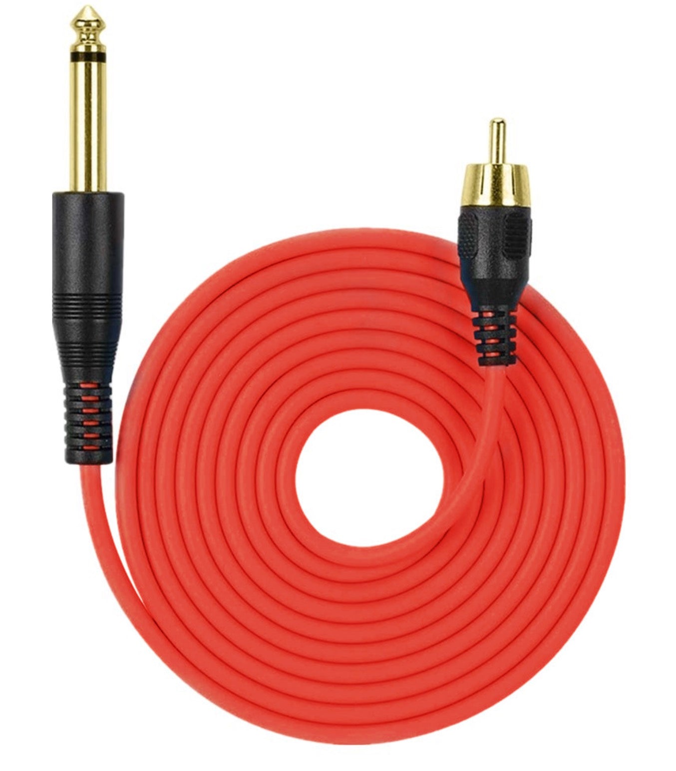 Flexible silicone tattoo machine cable