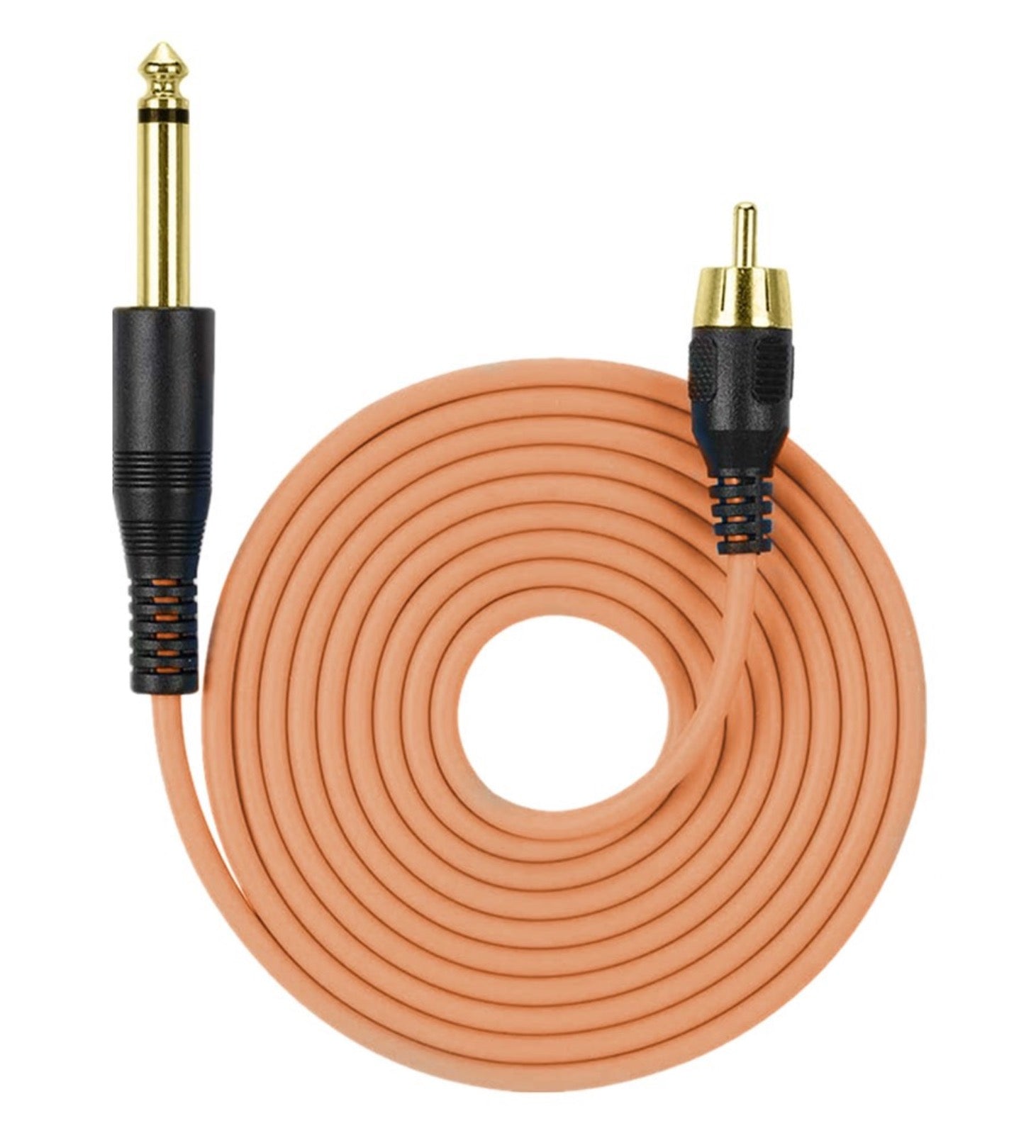 Flexible silicone tattoo machine cable