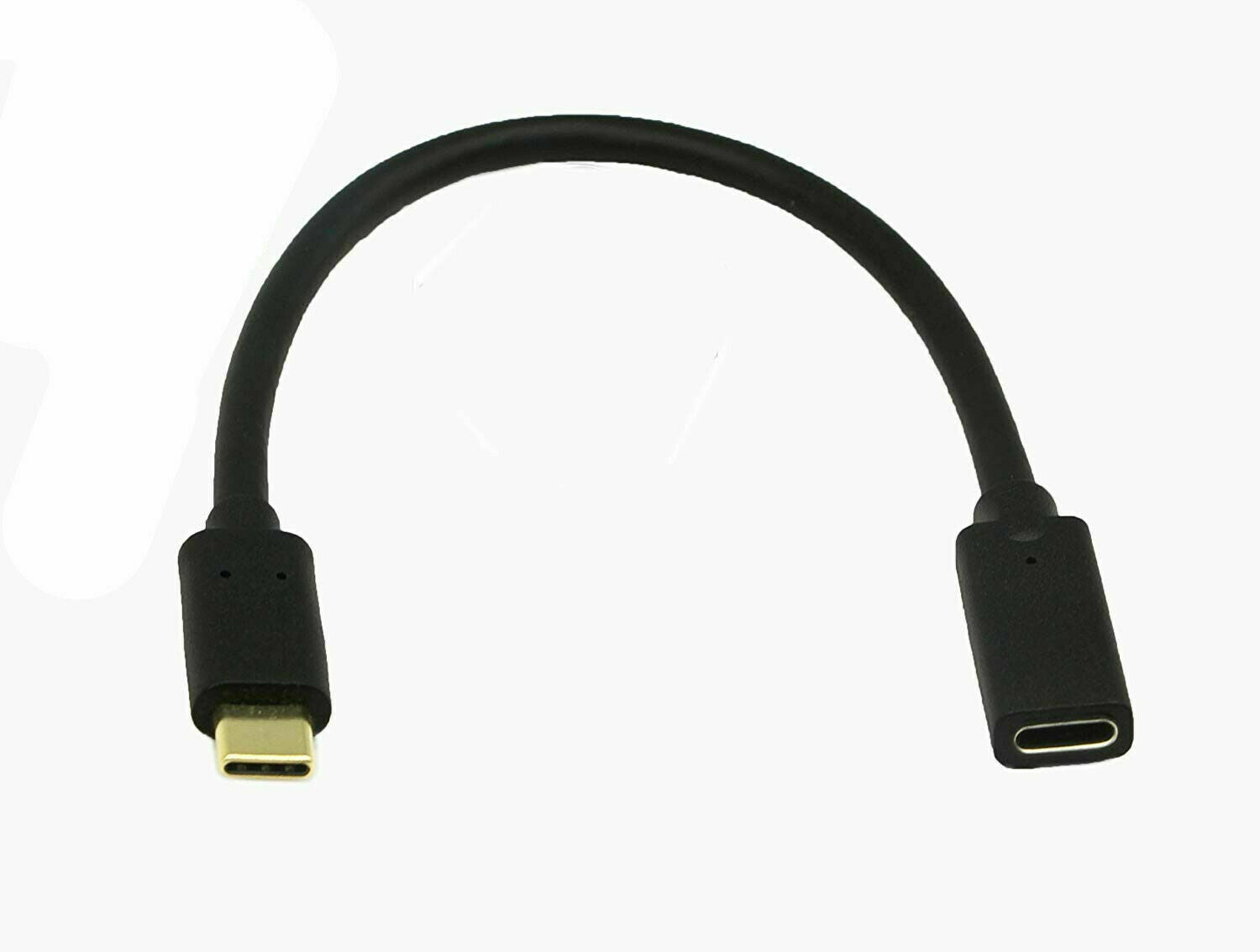 USB 3.1 Type-C Male to Female Fast Charging Extension Cable