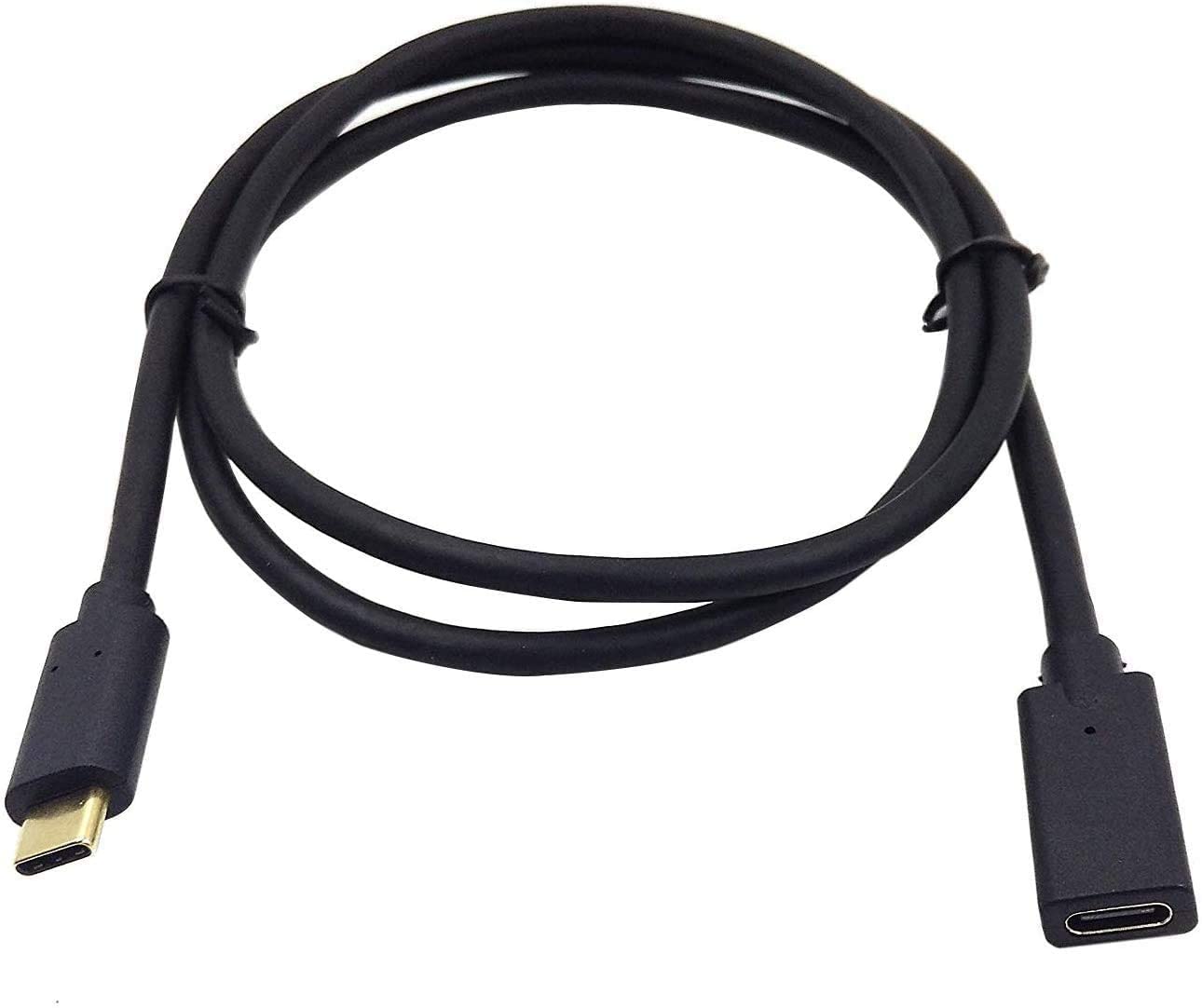 USB 3.1 Type-C Male to Female Fast Charging Extension Cable