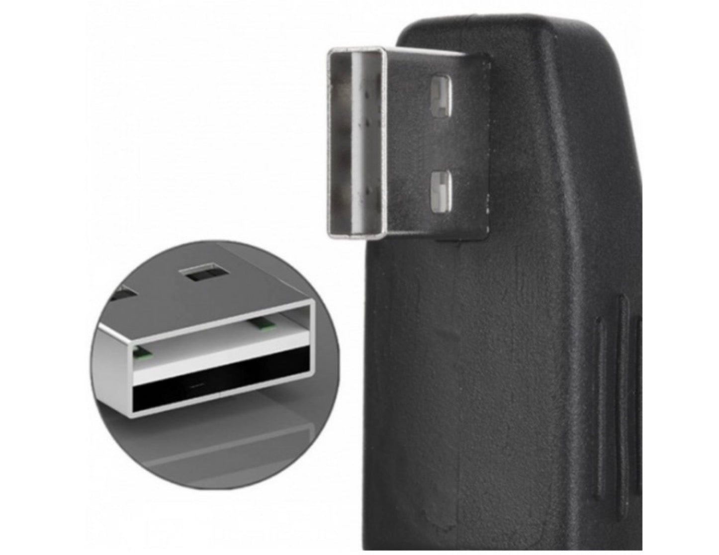 USB 2.0 Male to Female Extension Adapter Reversible Connector