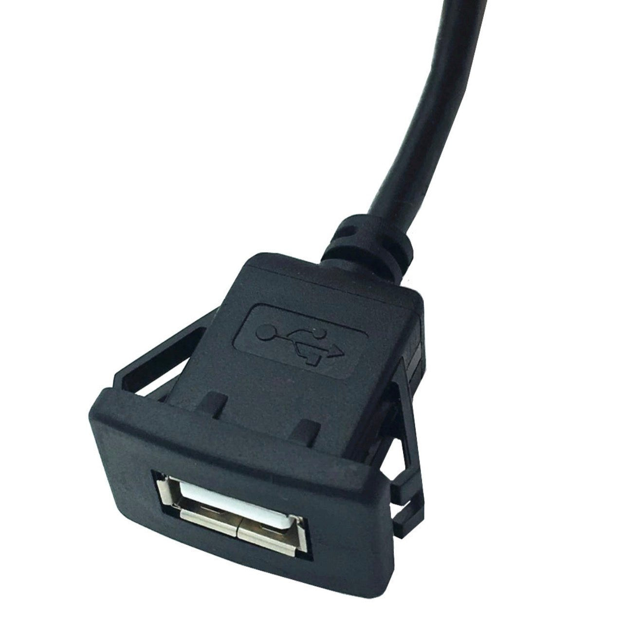 USB 2.0 Type A Male to Female Dash Mount Cable