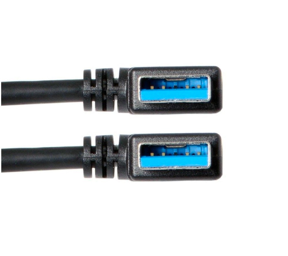 USB-A 3.0 Right Angle Male to Right Angle Male Data Extension Cable