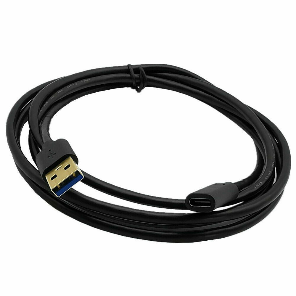 USB-A 3.0 Male to USB-C Female Data Cable