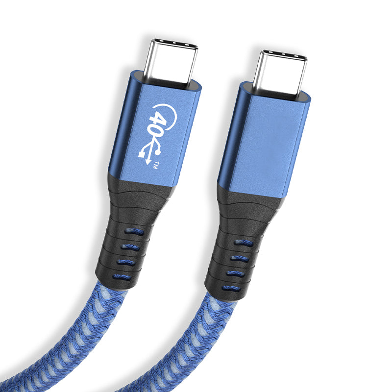 USB-C Male to USB-C Male 100W PD Cable USB4 40 Gbps 5A