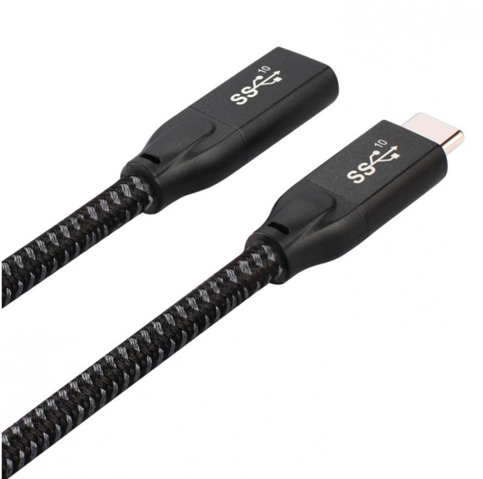 USB-C Male to Female 100W 4K Thunderbolt 3 Cable 10Gbps